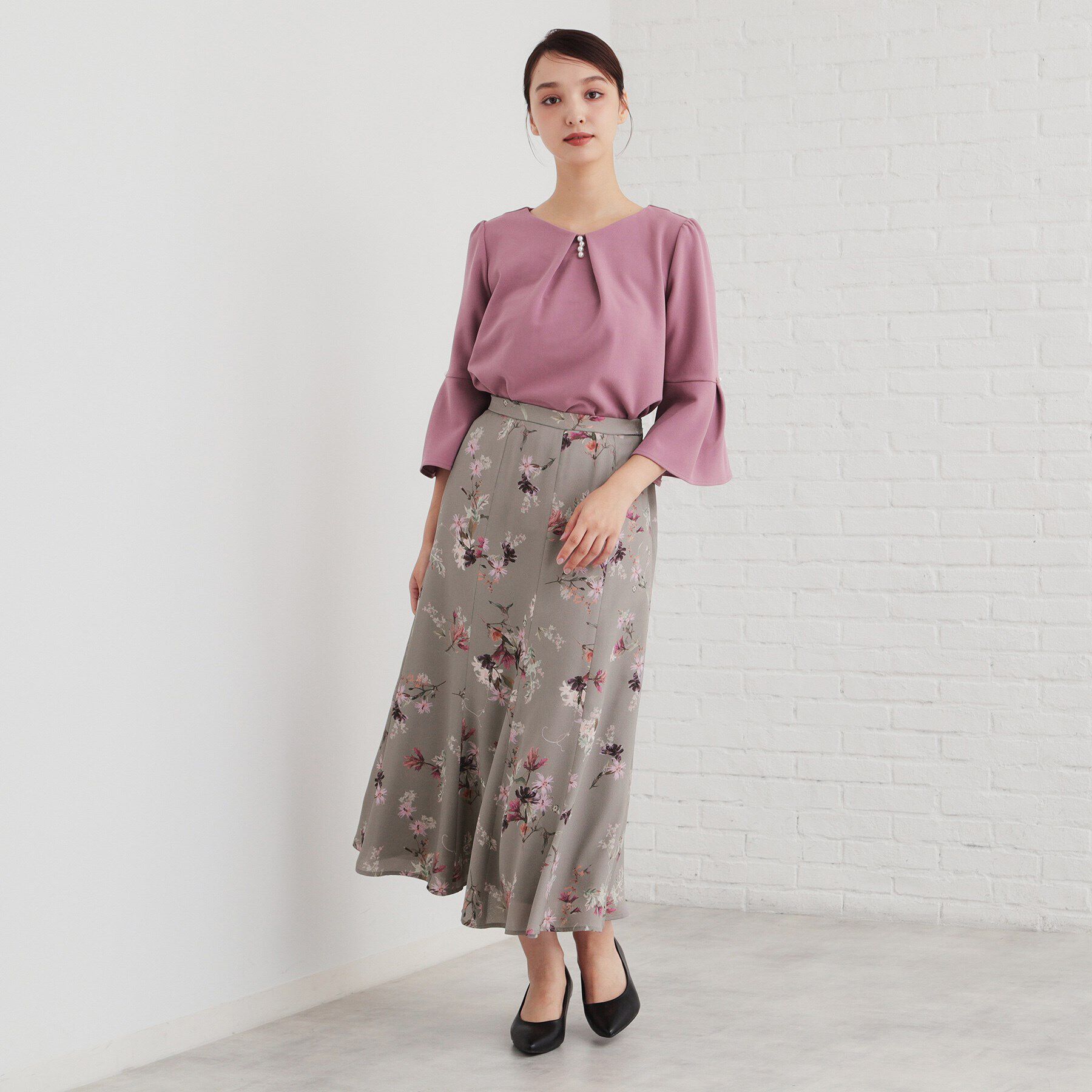 SunaUna「【&yours project／美シルエット】マーメイドスカート」|スカート|