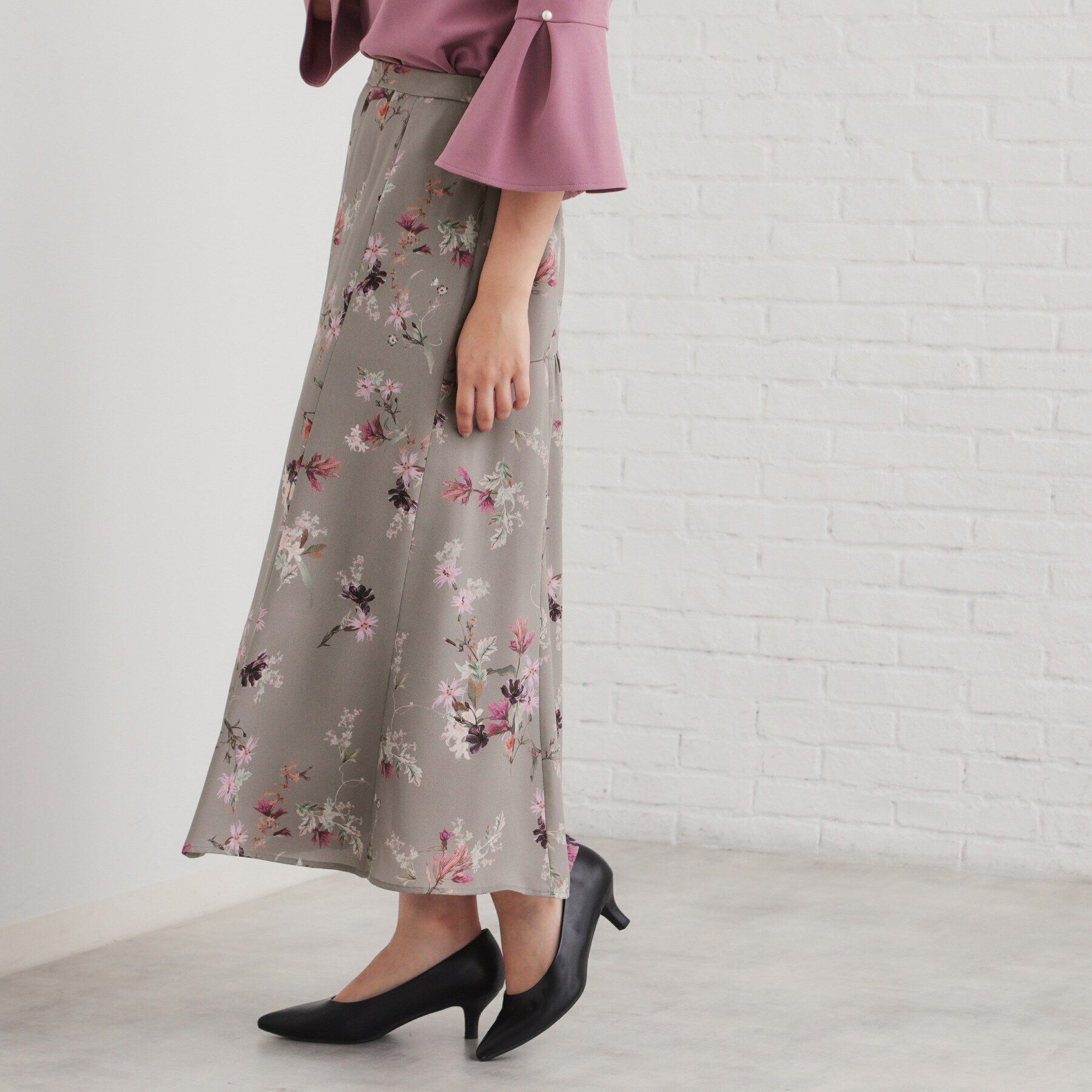 SunaUna「【&yours project／美シルエット】マーメイドスカート」|スカート|