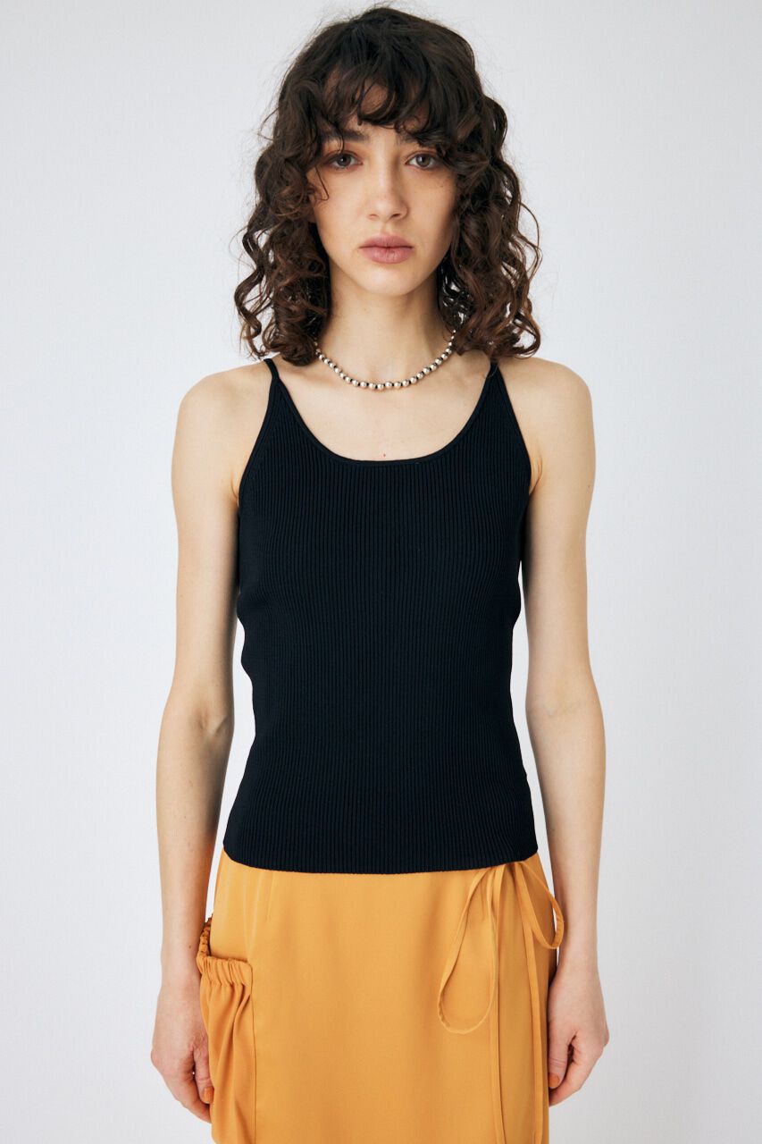 MOUSSY「OFF SHOULDER カーディガン＆キャミセット」|ニット・セーター|