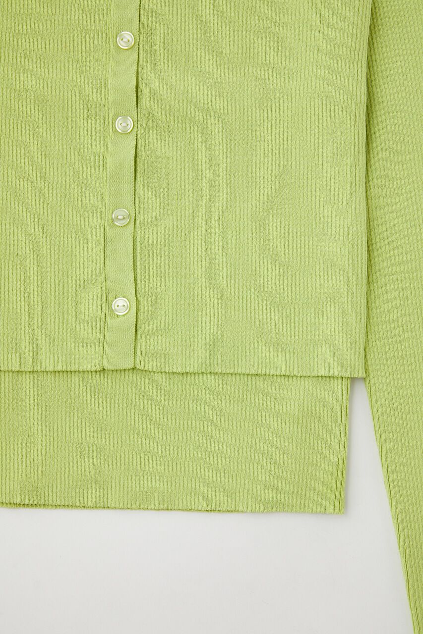 MOUSSY「OFF SHOULDER カーディガン＆キャミセット」|ニット・セーター|