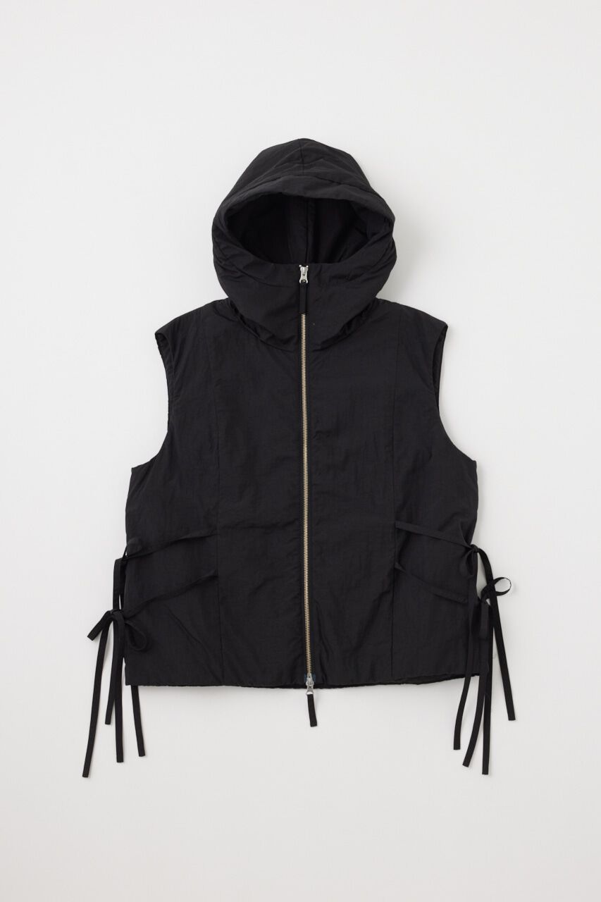 MOUSSY「KAPOK ベスト」|ダウンベスト・ベスト|BLK