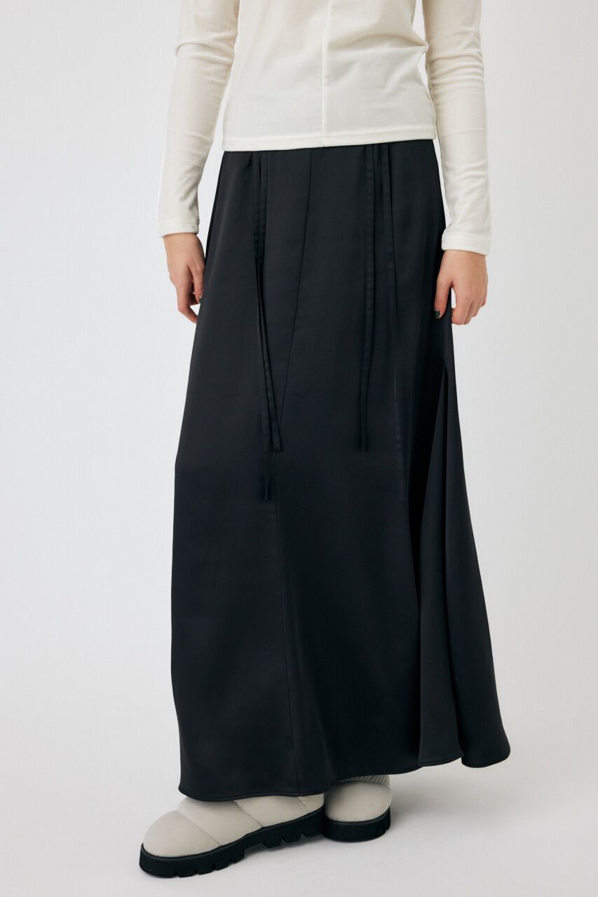 MOUSSY「SATIN FLARE スカート」|スカート|