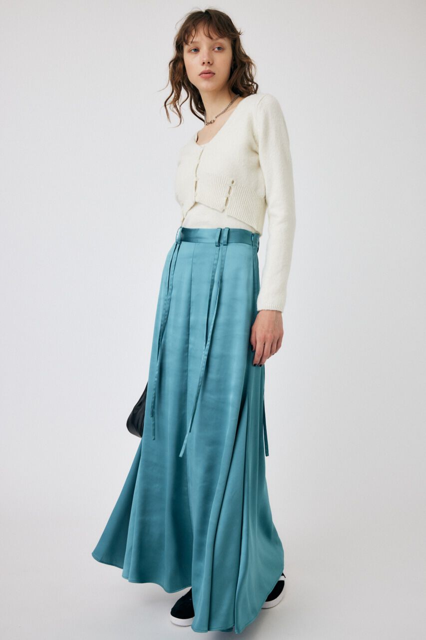 MOUSSY「SATIN FLARE スカート」|スカート|