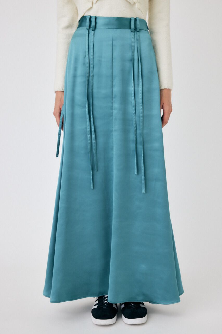 MOUSSY「SATIN FLARE スカート」|スカート|
