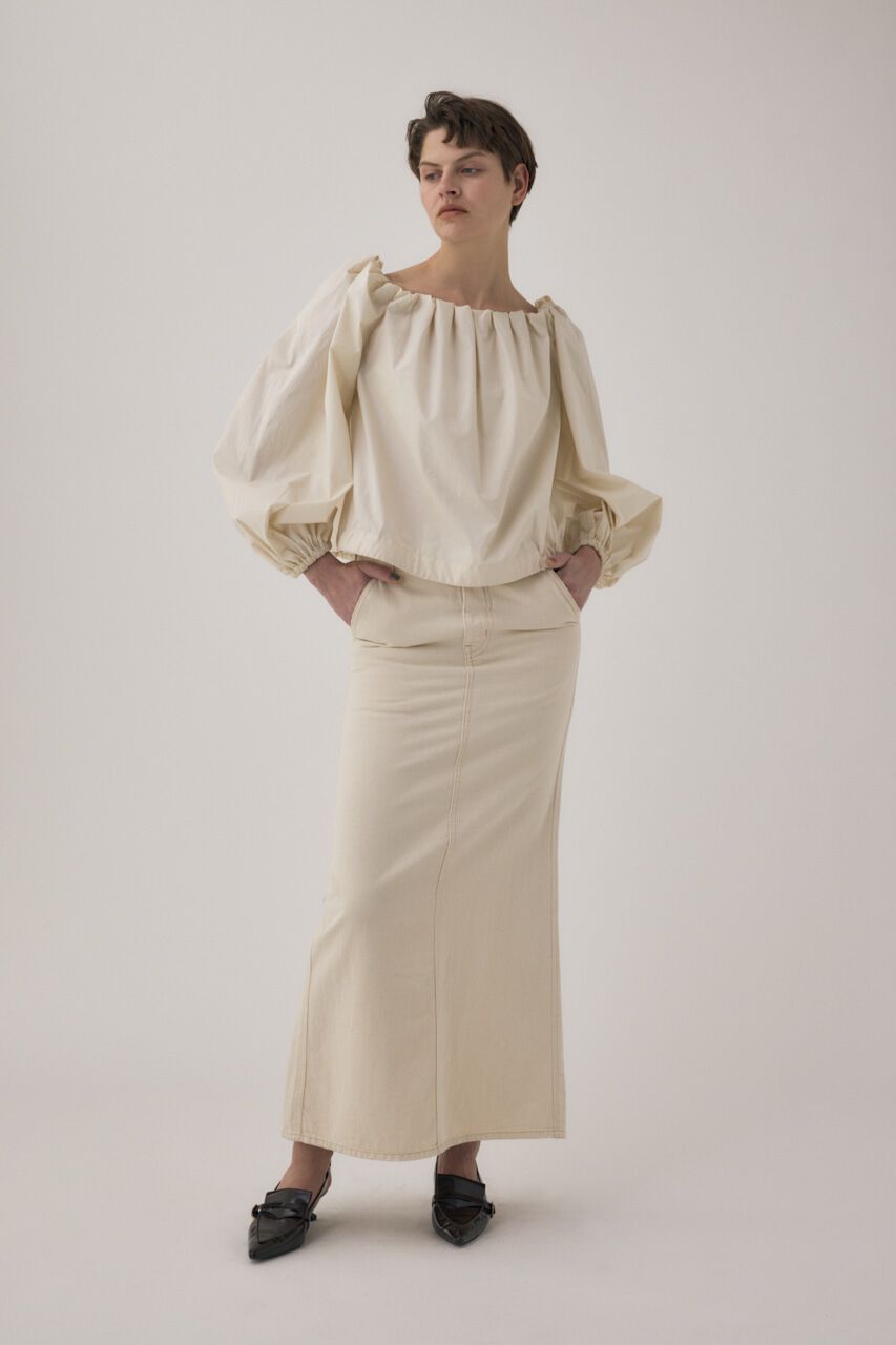 MOUSSY「オーガニックコットンデニムローライズデニムスカート」|スカート|