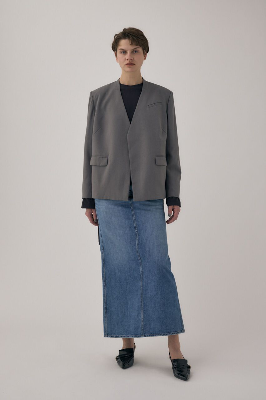 MOUSSY「オーガニックコットンデニムローライズデニムスカート」|スカート|