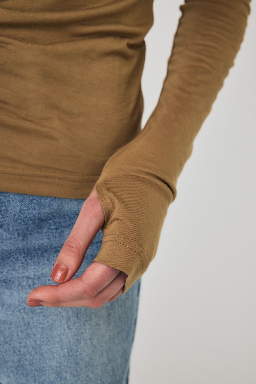 MOUSSY「SQUARE NECK GATHER トップス」|Tシャツ・カットソー|