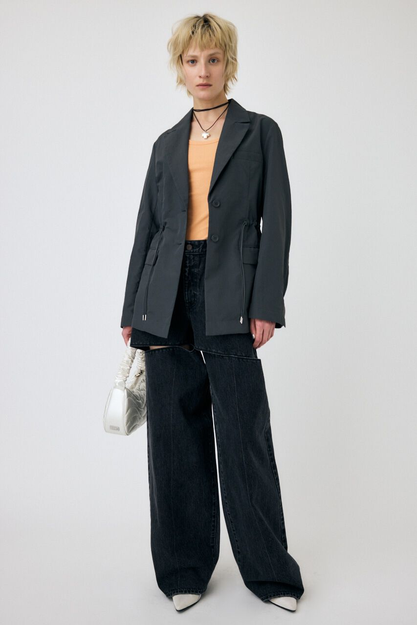 MOUSSY「WAIST DRAWSTRING ジャケット」|その他|