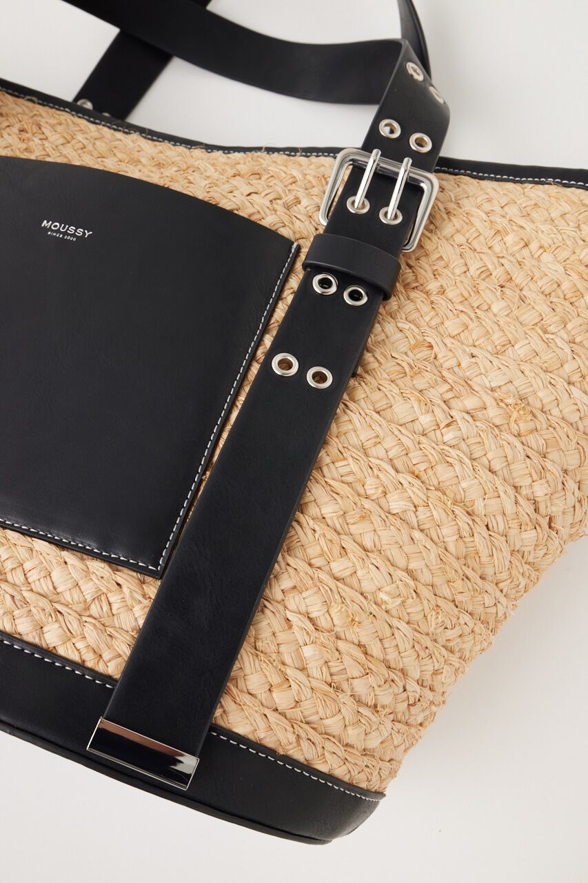 MOUSSY「RAFFIA TOTE バッグ」|その他|