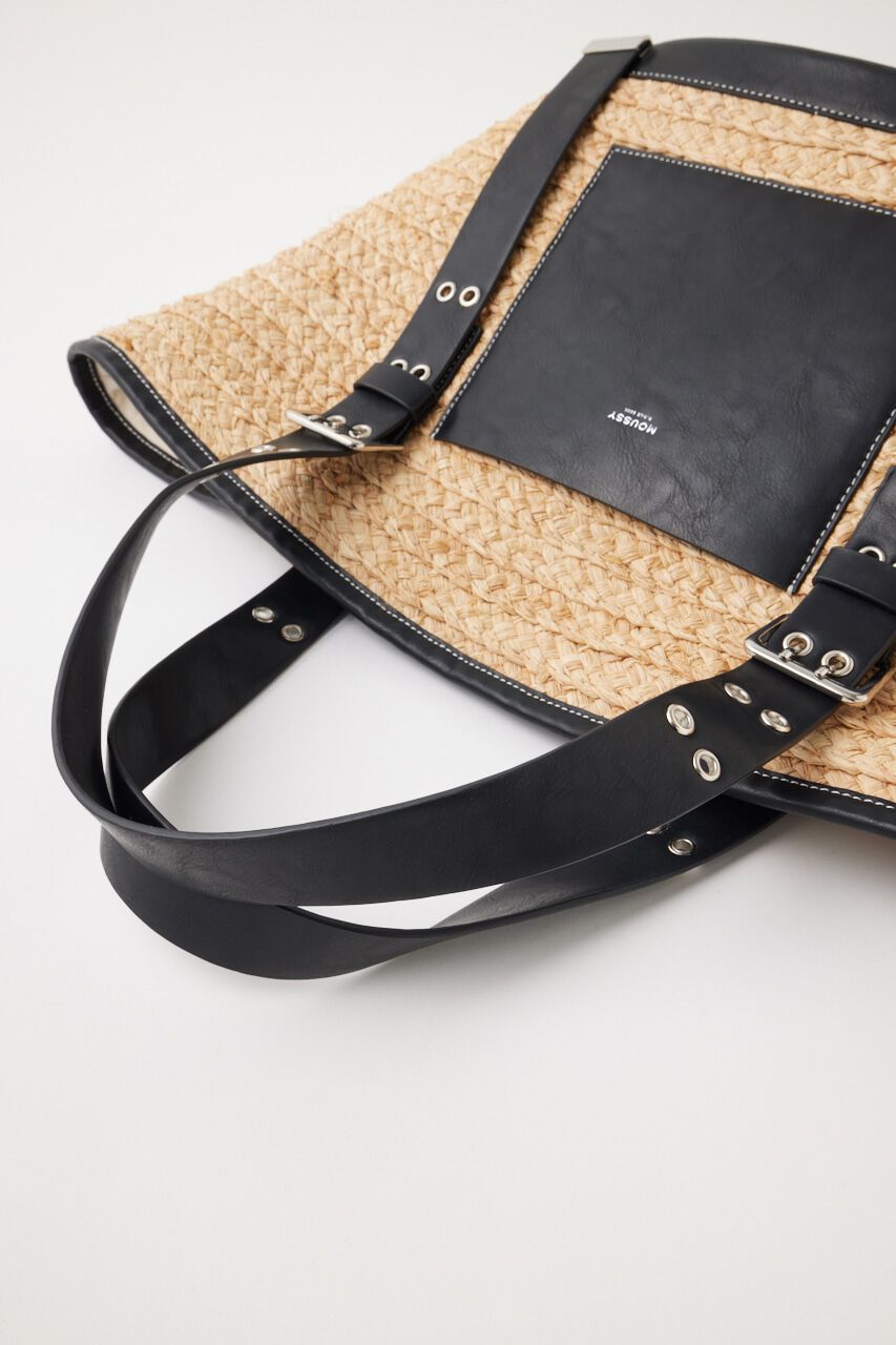 MOUSSY「RAFFIA TOTE バッグ」|その他|