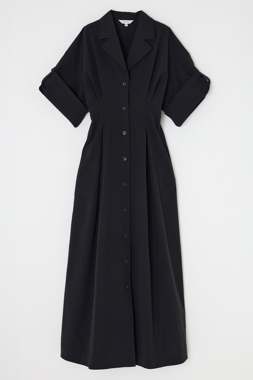 MOUSSY「OPEN COLLAR SAFARI ドレス」|ワンピース|