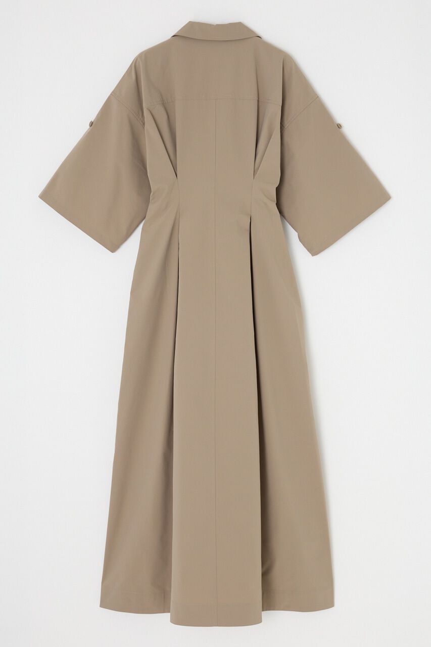 MOUSSY「OPEN COLLAR SAFARI ドレス」|ワンピース|