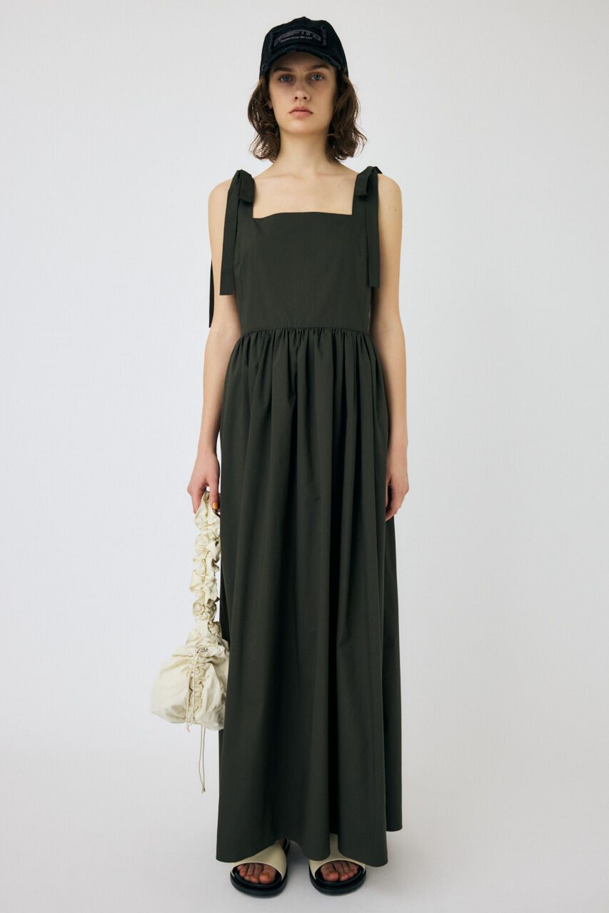 MOUSSY「SHOULDER RIBBON LONG ワンピース」|ワンピース|