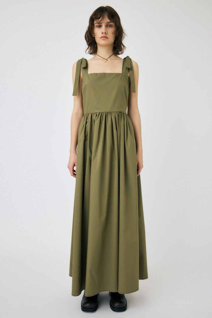 MOUSSY「SHOULDER RIBBON LONG ワンピース」|ワンピース|