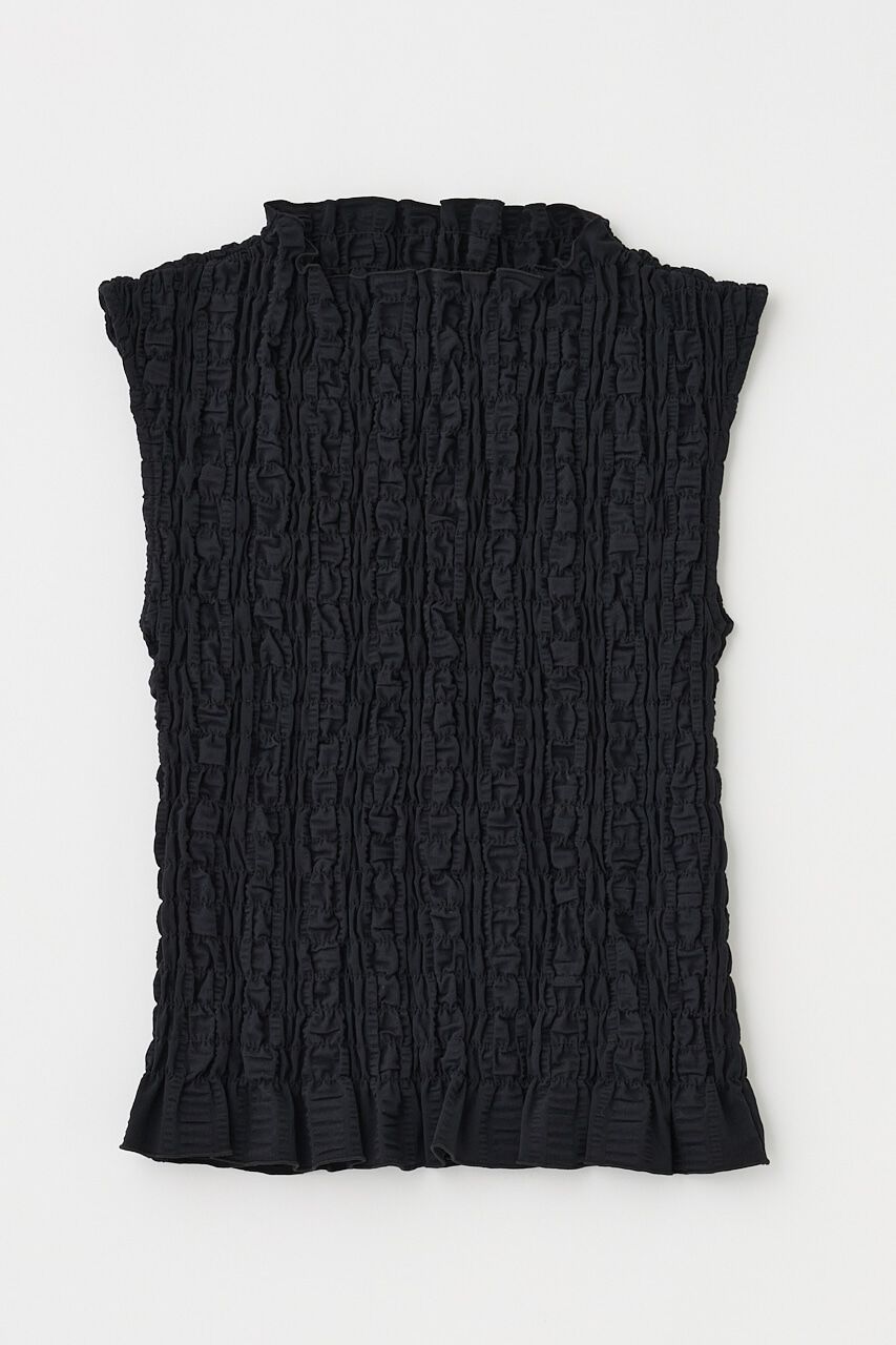 MOUSSY「SHIRRING SLEEVELESS トップス」|その他|