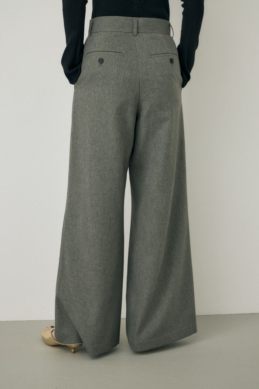 MOUSSY「シーズンレスワイドパンツ　リサイクルポリエステル使用」|その他|