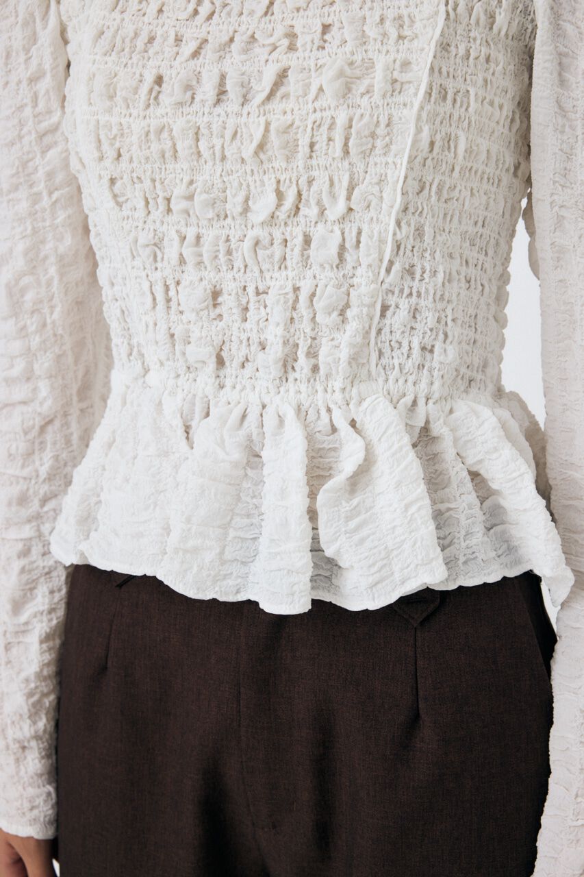 MOUSSY「CREPE ブラウス」|シャツ・ブラウス|