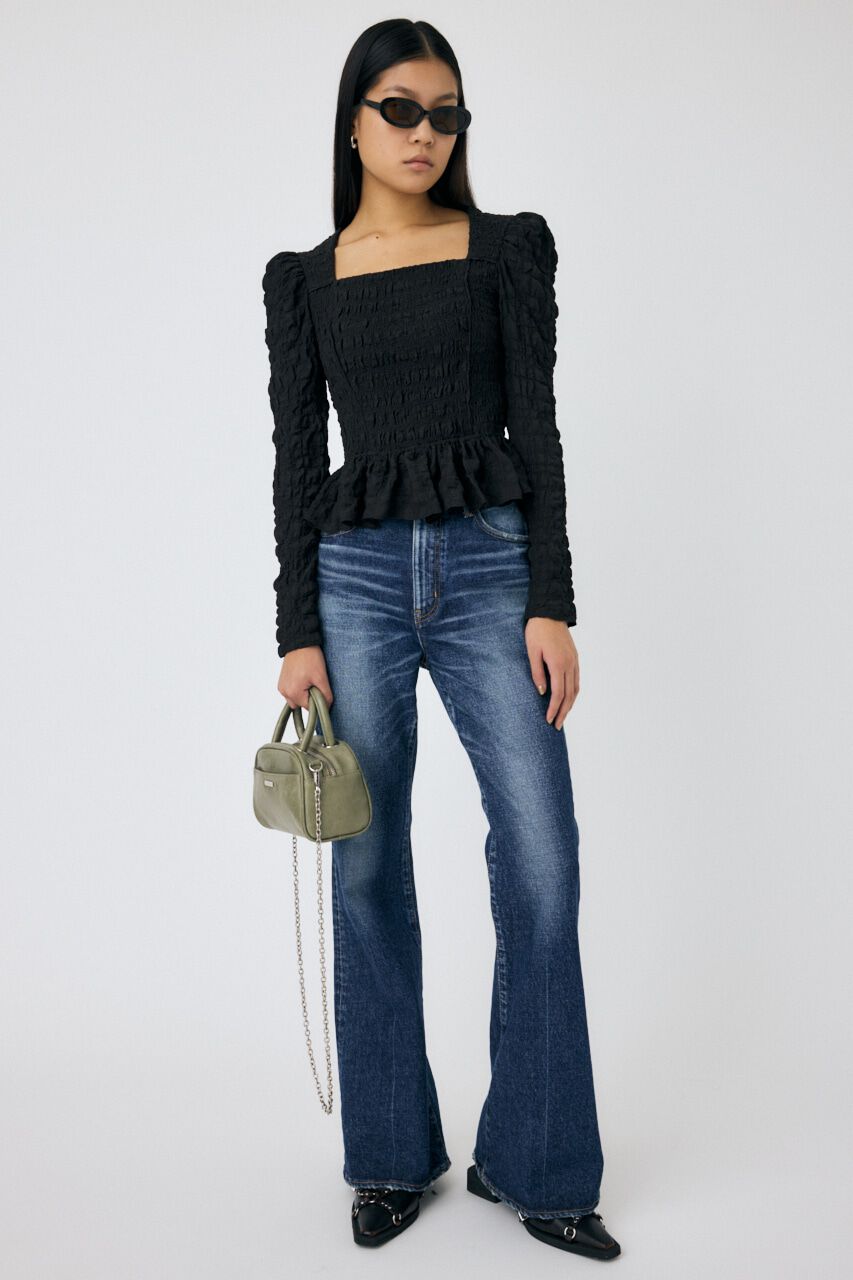 MOUSSY「CREPE ブラウス」|シャツ・ブラウス|