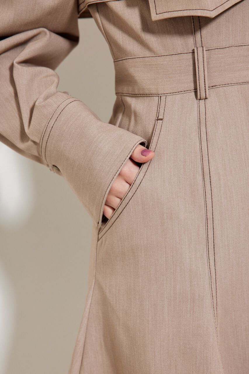 rienda「クロップドレイヤードマーメイドOPS」|ワンピース|