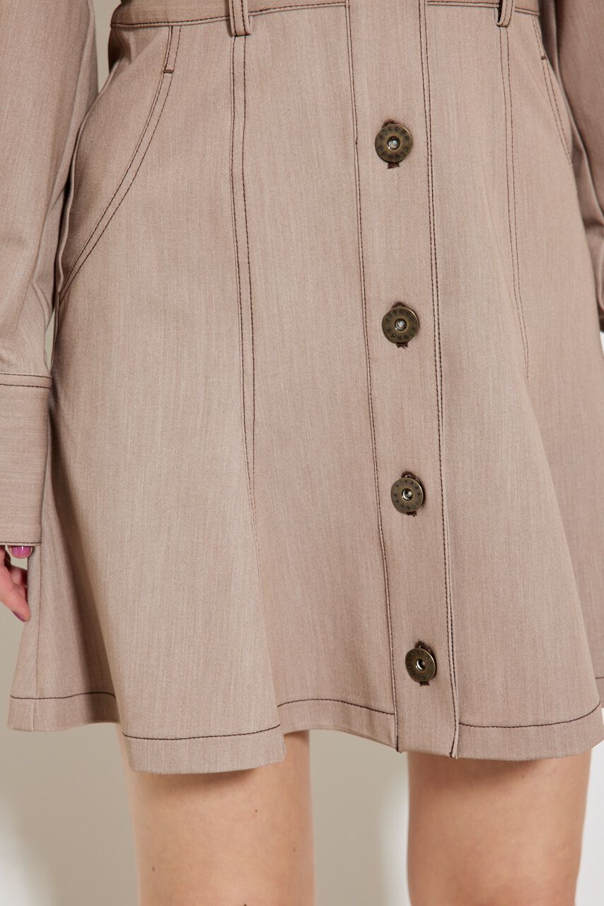 rienda「クロップドレイヤードマーメイドOPS」|ワンピース|