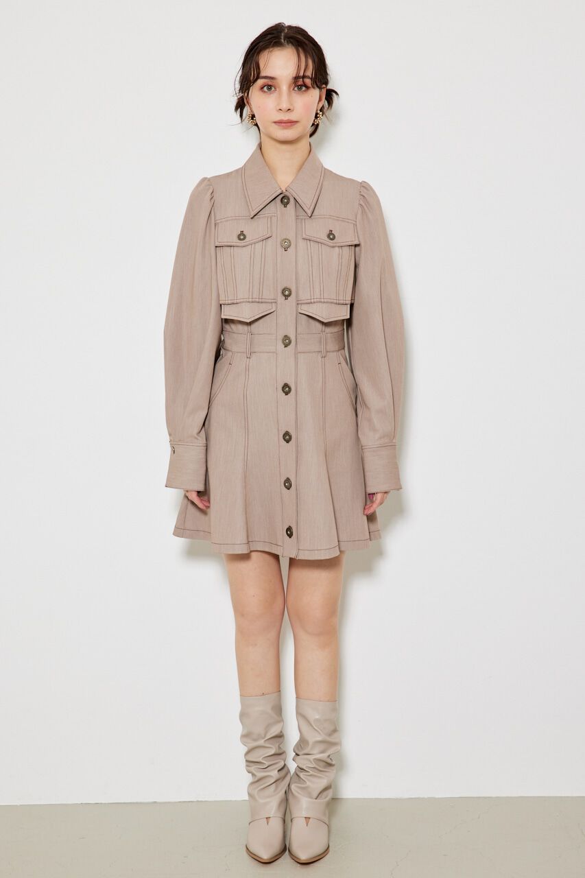 rienda「クロップドレイヤードマーメイドOPS」|ワンピース|