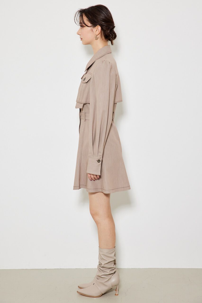 rienda「クロップドレイヤードマーメイドOPS」|ワンピース|