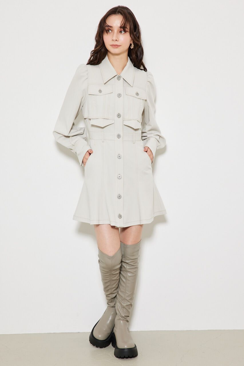 rienda「クロップドレイヤードマーメイドOPS」|ワンピース|