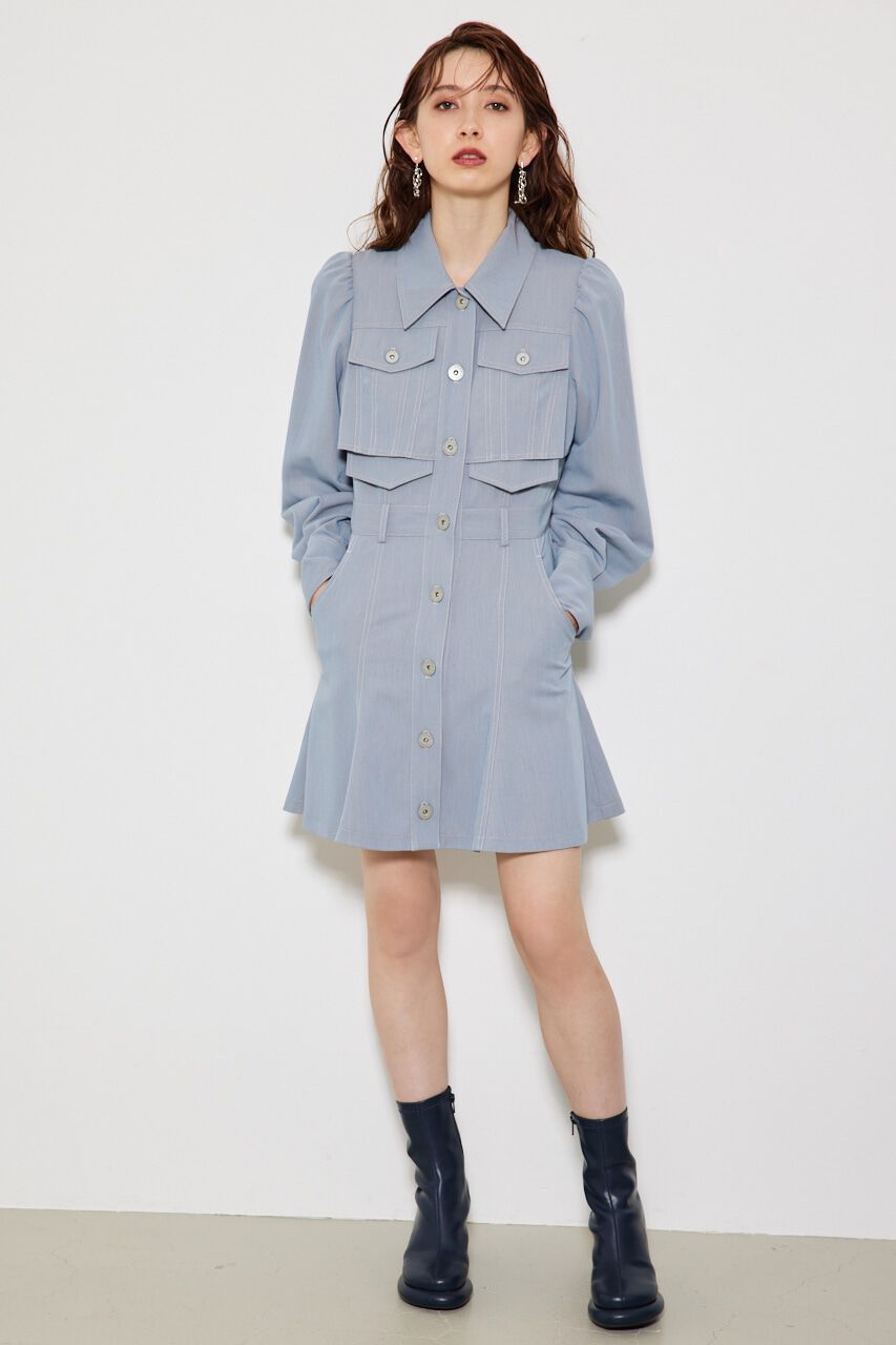 rienda「クロップドレイヤードマーメイドOPS」|ワンピース|