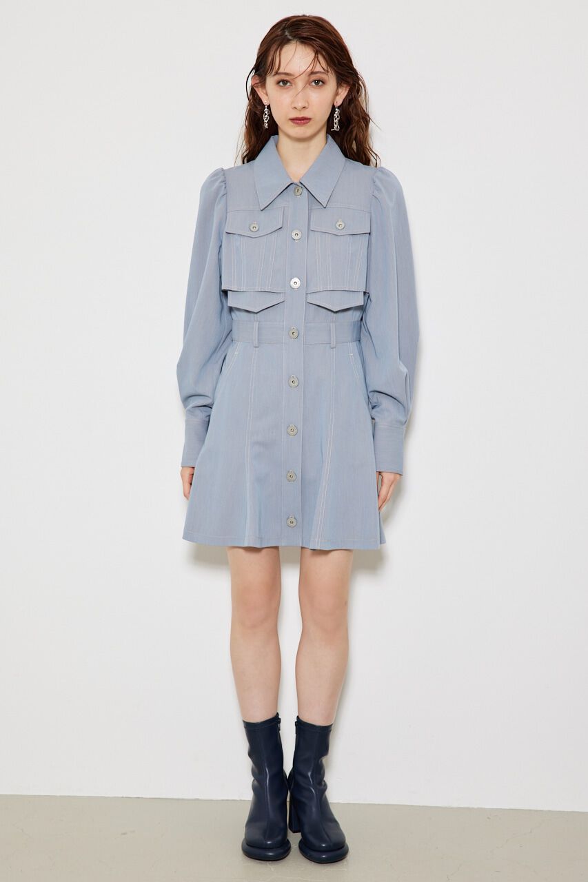 rienda「クロップドレイヤードマーメイドOPS」|ワンピース|