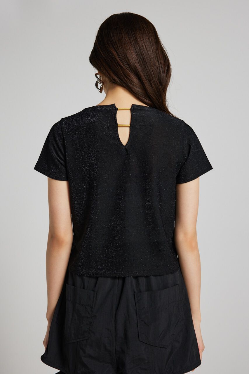 rienda「メタリックロゴT-SH」|Tシャツ・カットソー|