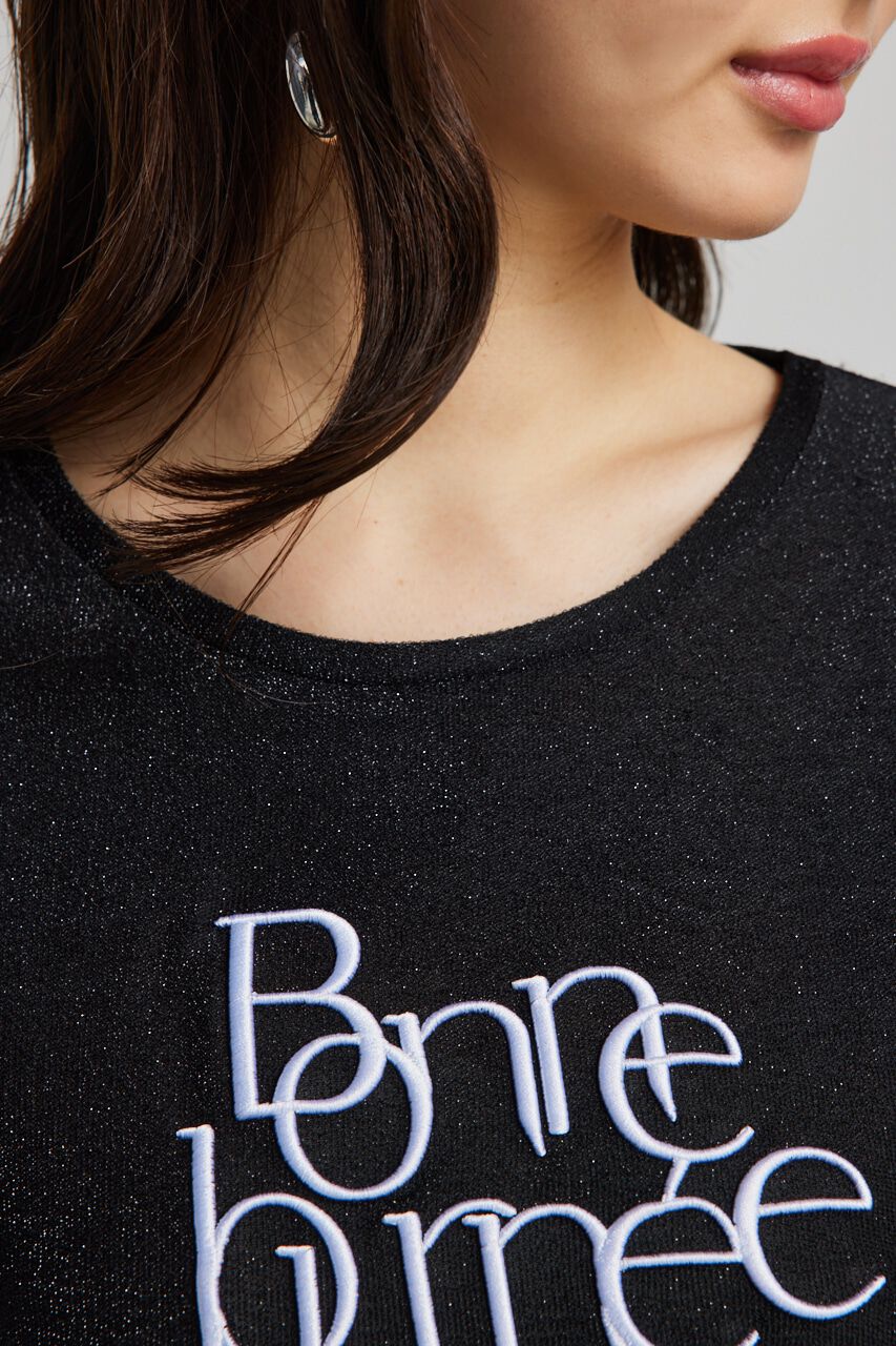 rienda「メタリックロゴT-SH」|Tシャツ・カットソー|