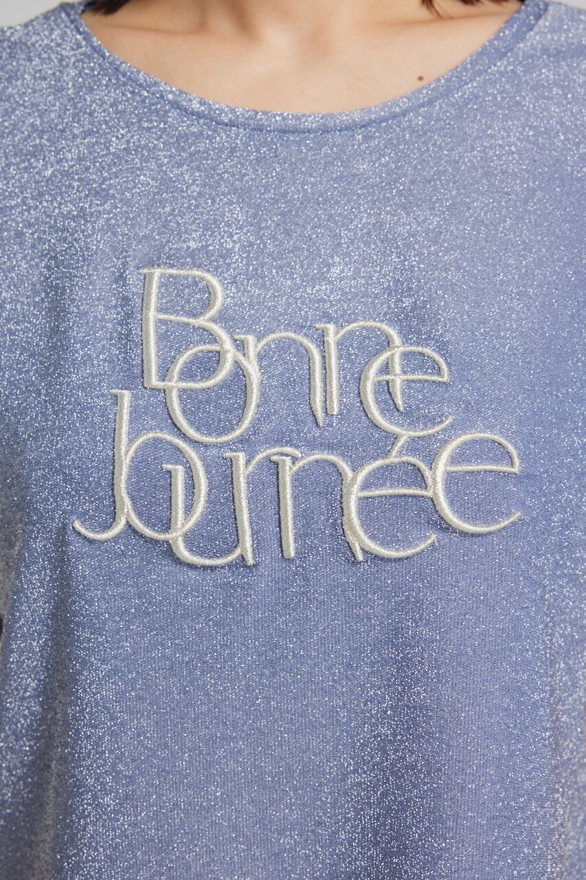 rienda「メタリックロゴT-SH」|Tシャツ・カットソー|