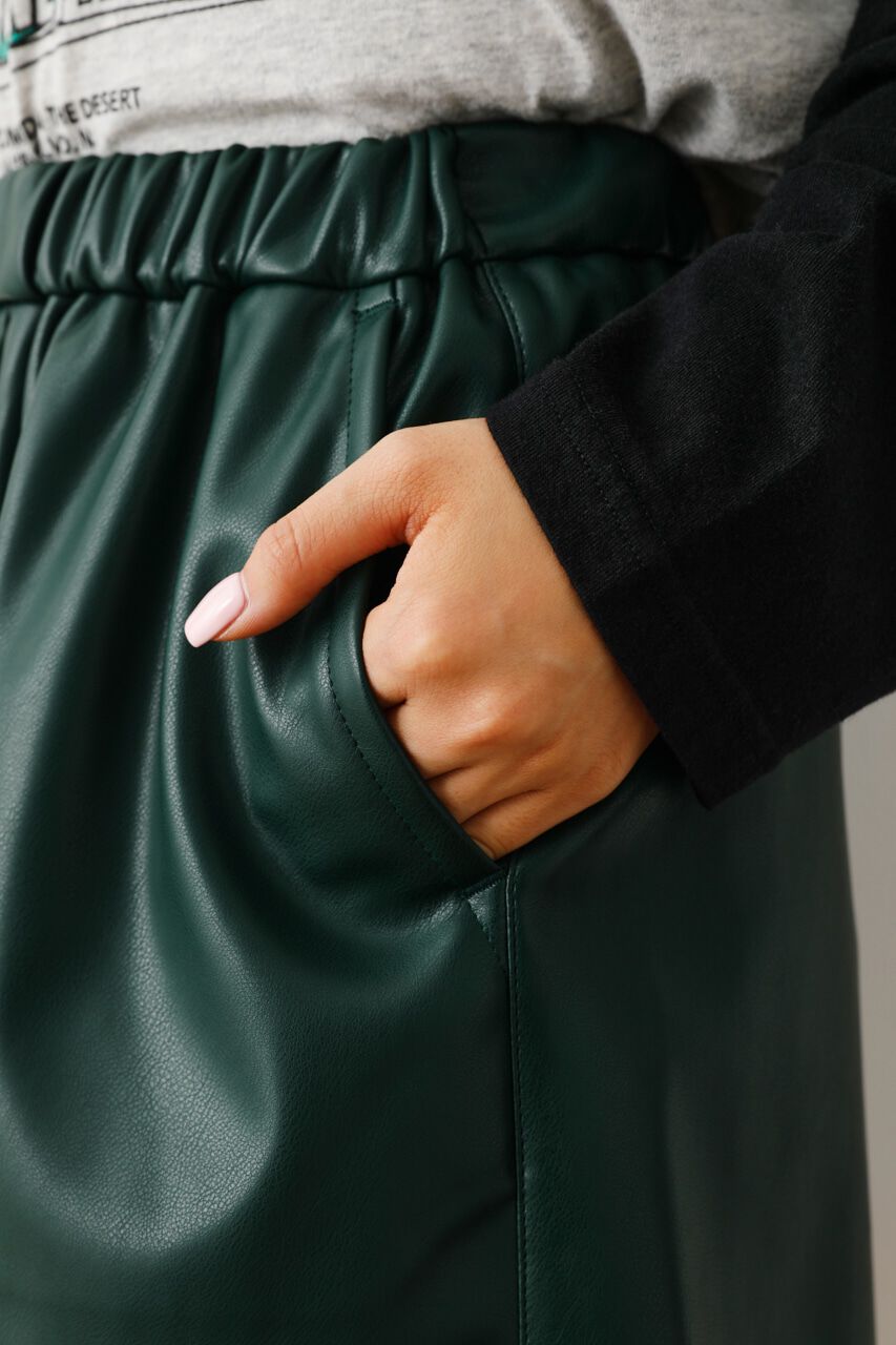 RODEO CROWNS「フェイクレザーキュロット」|その他|