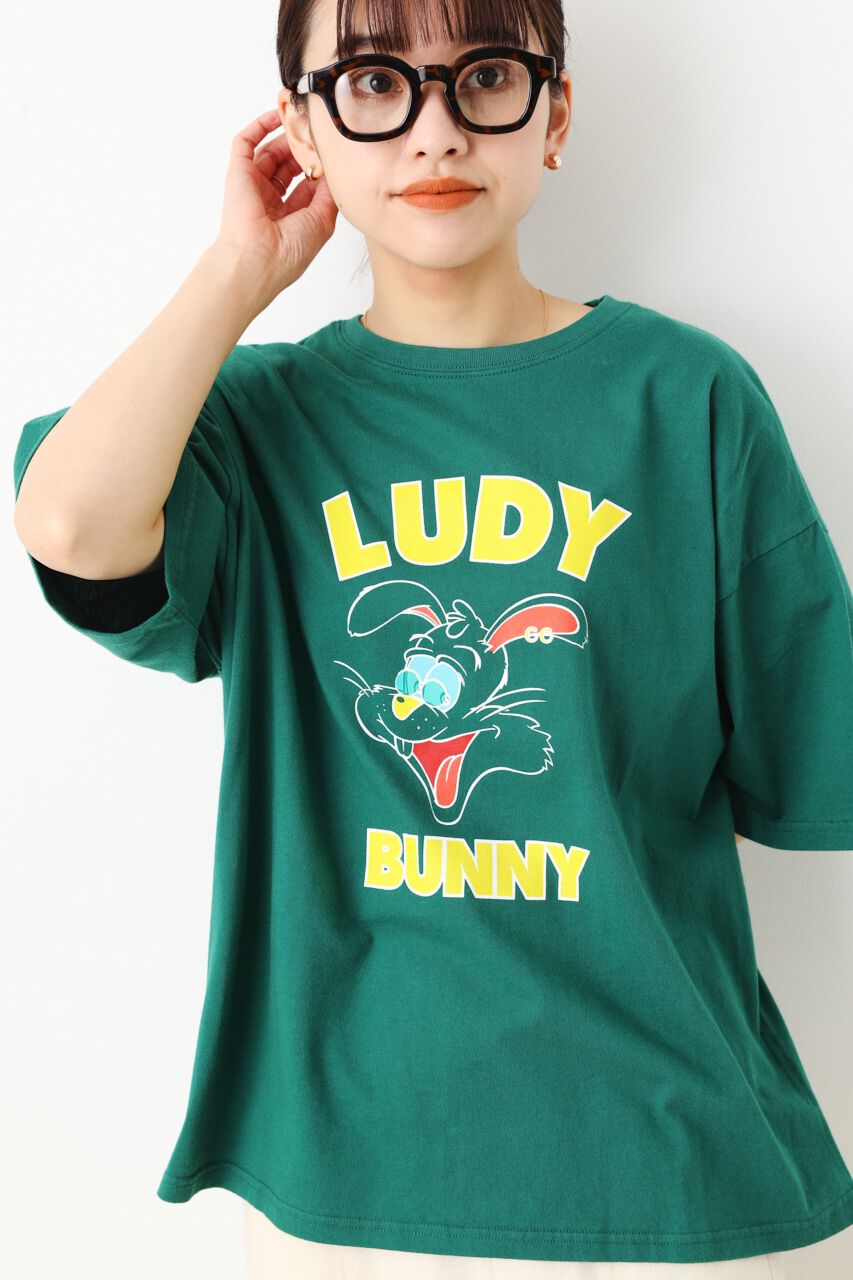 RODEO CROWNS「LUDY RABBIT Tシャツ」|Tシャツ・カットソー|D/GRN3