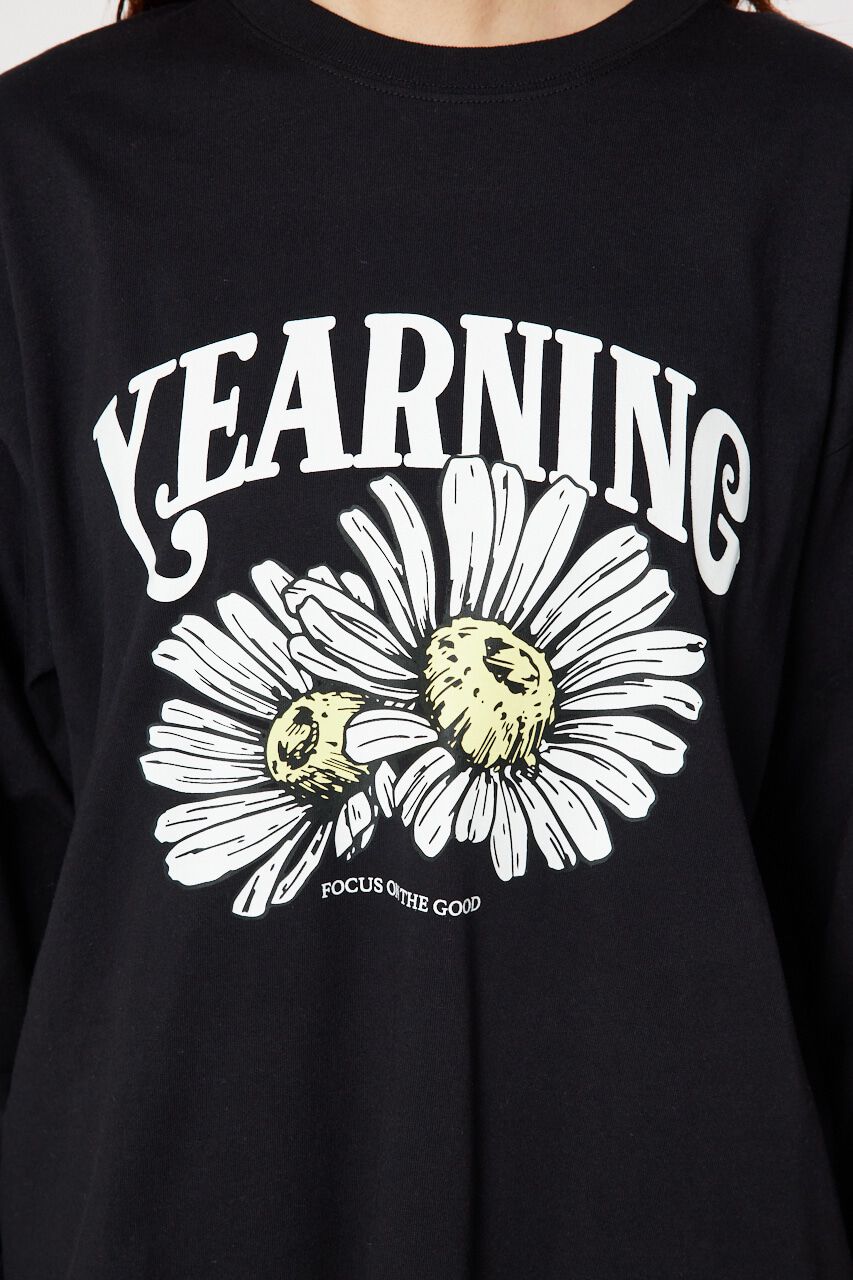 RODEO CROWNS「YEARNING FLOWER L/S Tシャツ」|Tシャツ・カットソー|