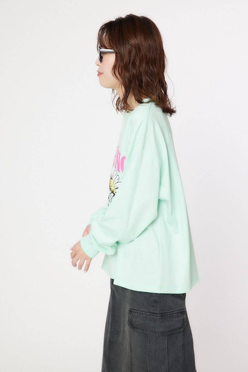 RODEO CROWNS「YEARNING FLOWER L/S Tシャツ」|Tシャツ・カットソー|