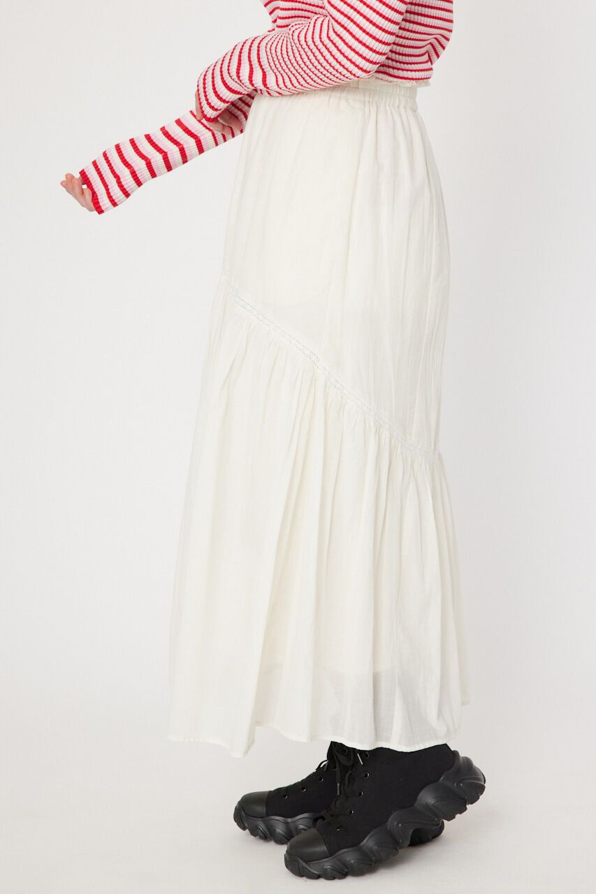 RODEO CROWNS「レースキリカエコットンフレアスカート」|スカート|