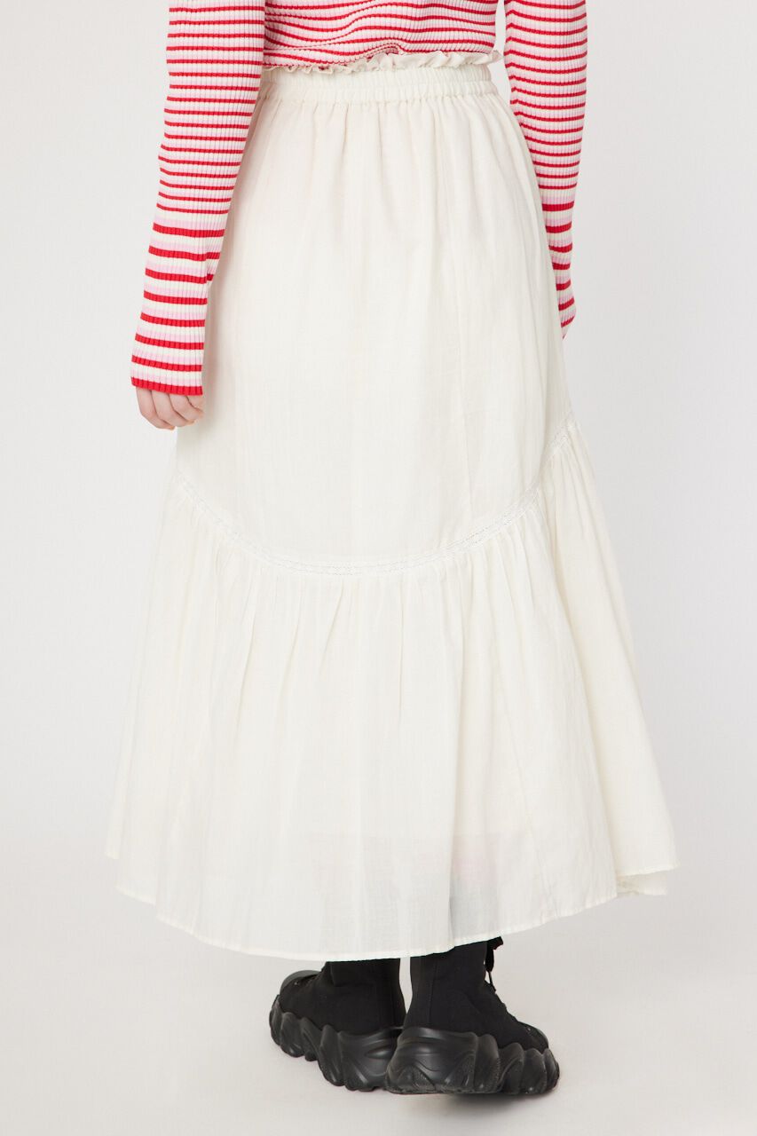 RODEO CROWNS「レースキリカエコットンフレアスカート」|スカート|