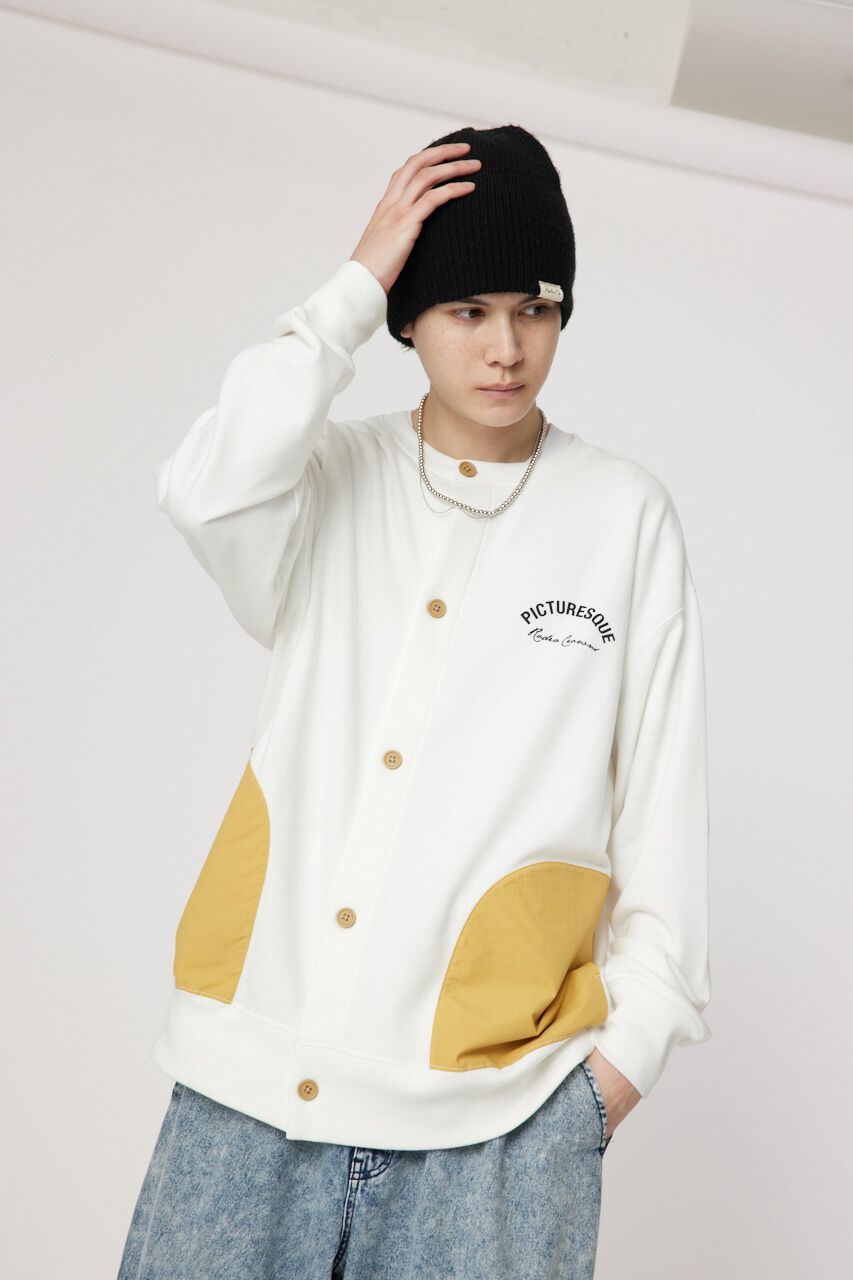 RODEO CROWNS「カレッジカーディガン」|カーディガン|WHT