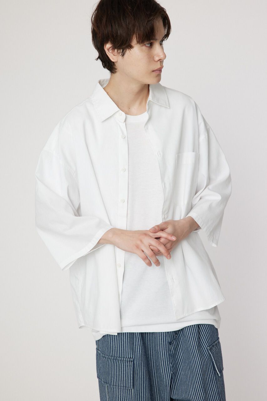 RODEO CROWNS「コットンリネンシャツ」|シャツ・ブラウス|WHT