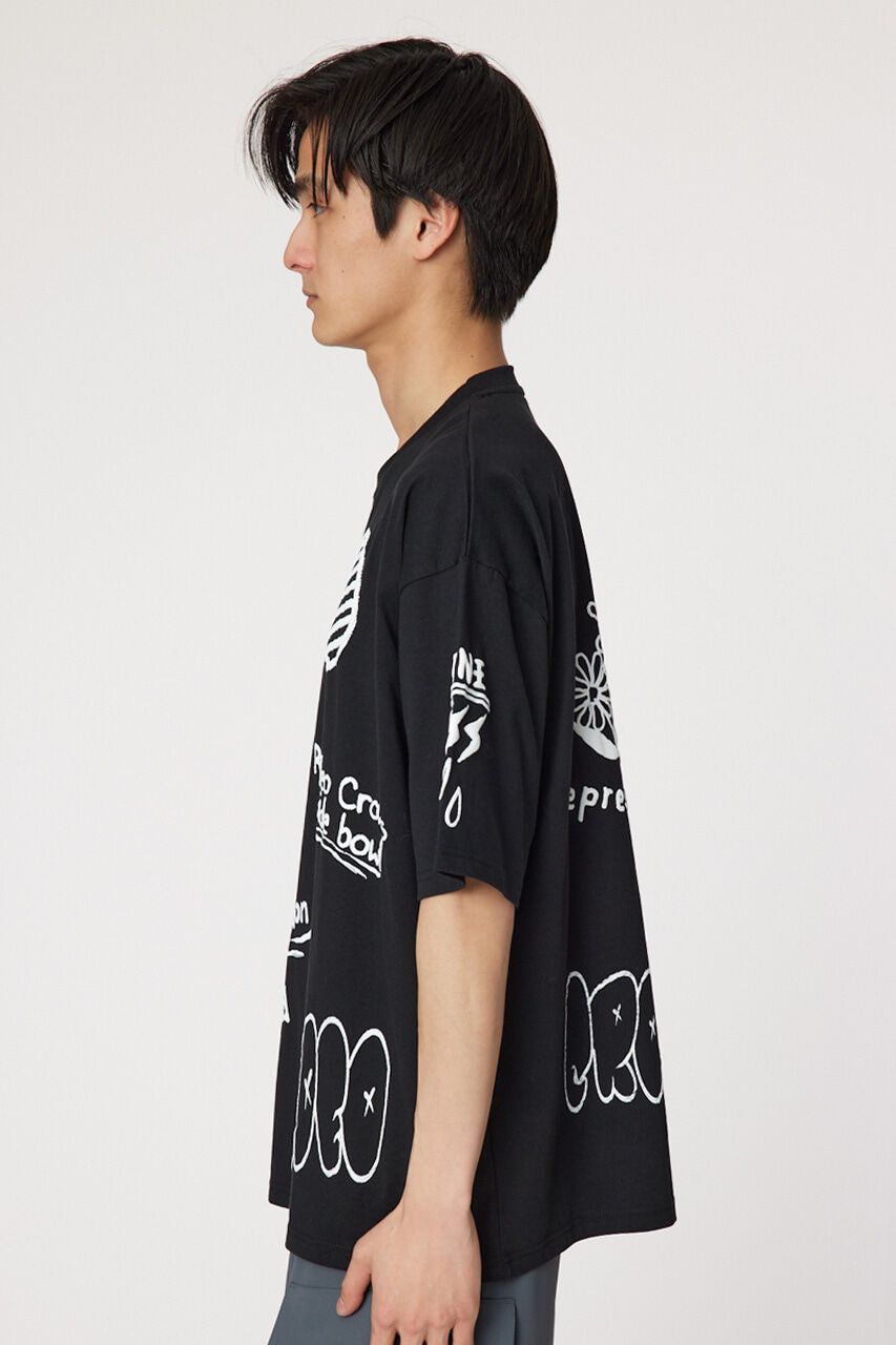 RODEO CROWNS「ラクガキハッポウ Tシャツ」|Tシャツ・カットソー|