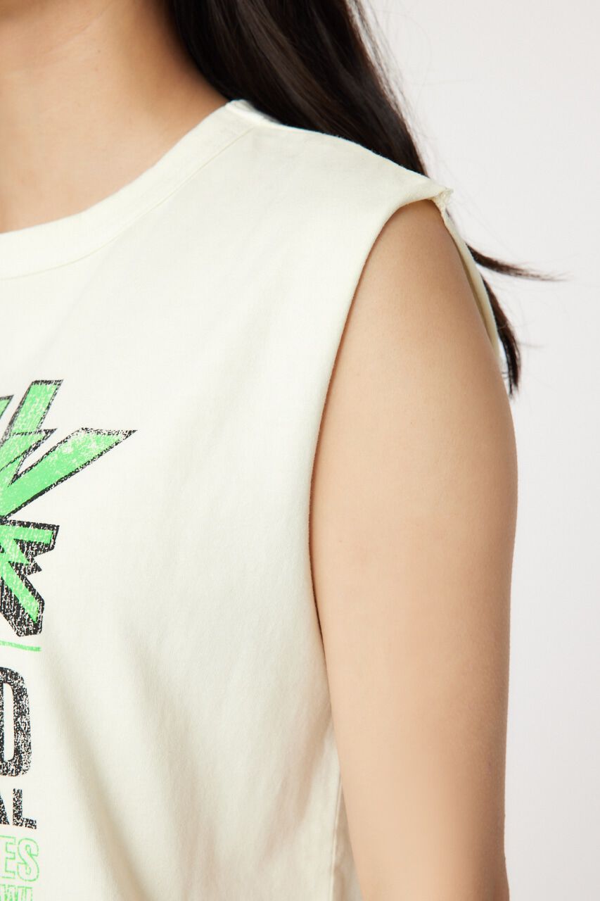 RODEO CROWNS「G/O FULLTHROTTLE ノースリーブTシャツ」|タンクトップ|