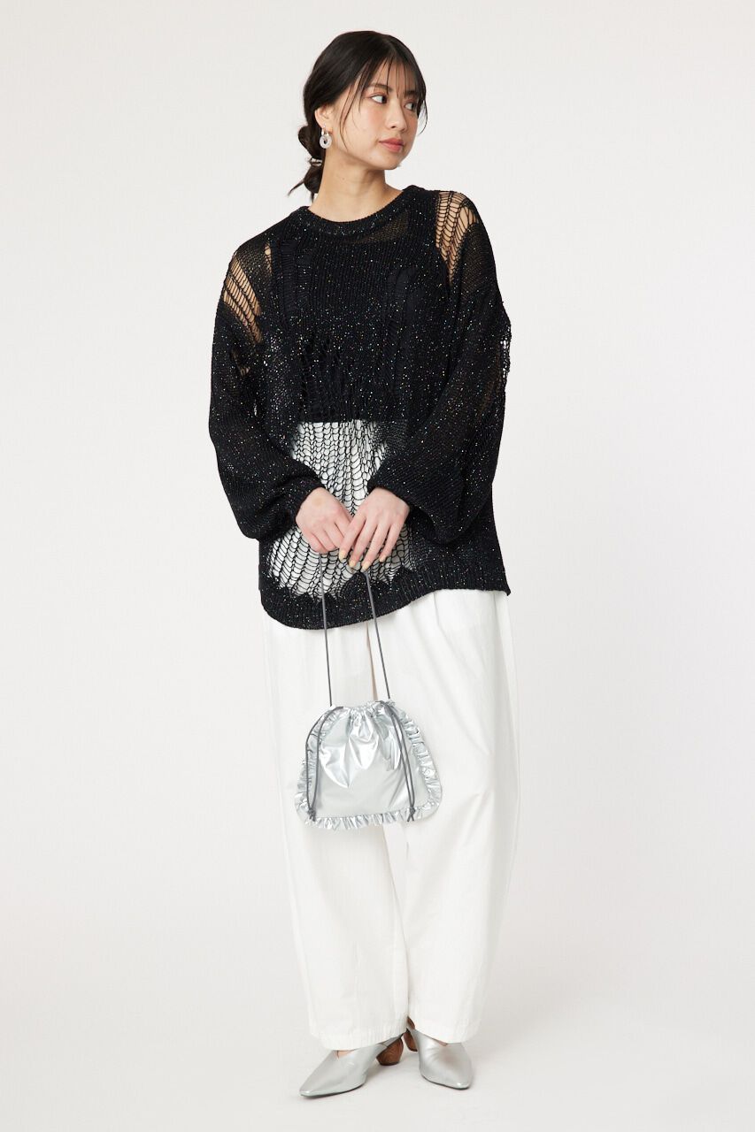 RODEO CROWNS「ダメージニットトップス」|ニット・セーター|