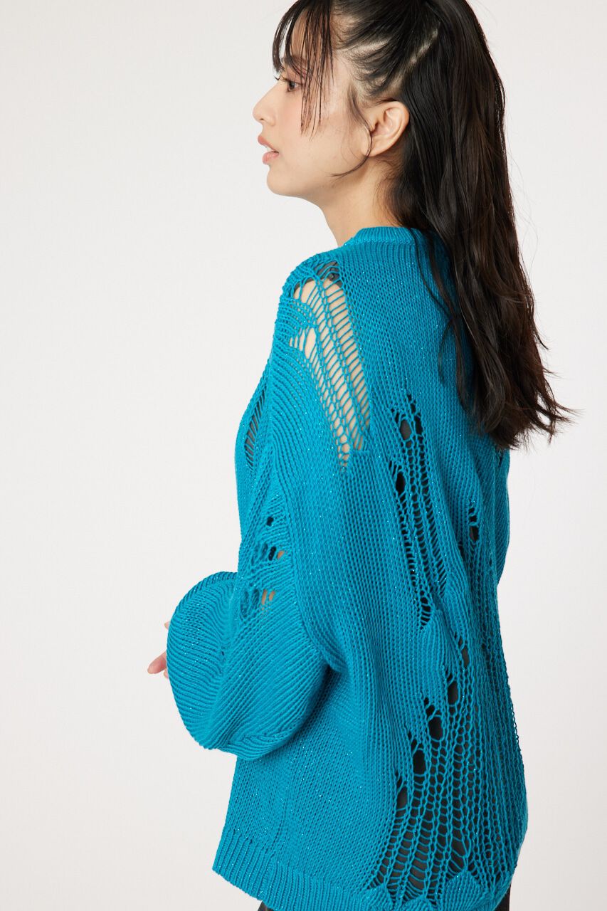 RODEO CROWNS「ダメージニットトップス」|ニット・セーター|