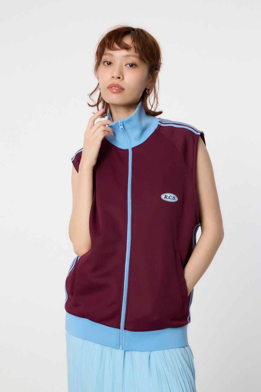 RODEO CROWNS「ジャージトラックベスト」|ダウンベスト・ベスト|