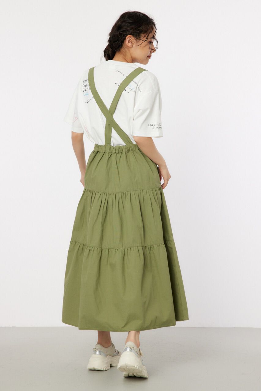 RODEO CROWNS「ティアードサロペットスカート」|ワンピース|