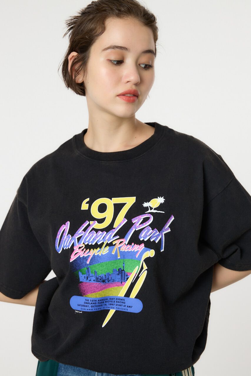 RODEO CROWNS「G/O 97&rsquo;Oakland Park Tシャツ」|Tシャツ・カットソー|BLK