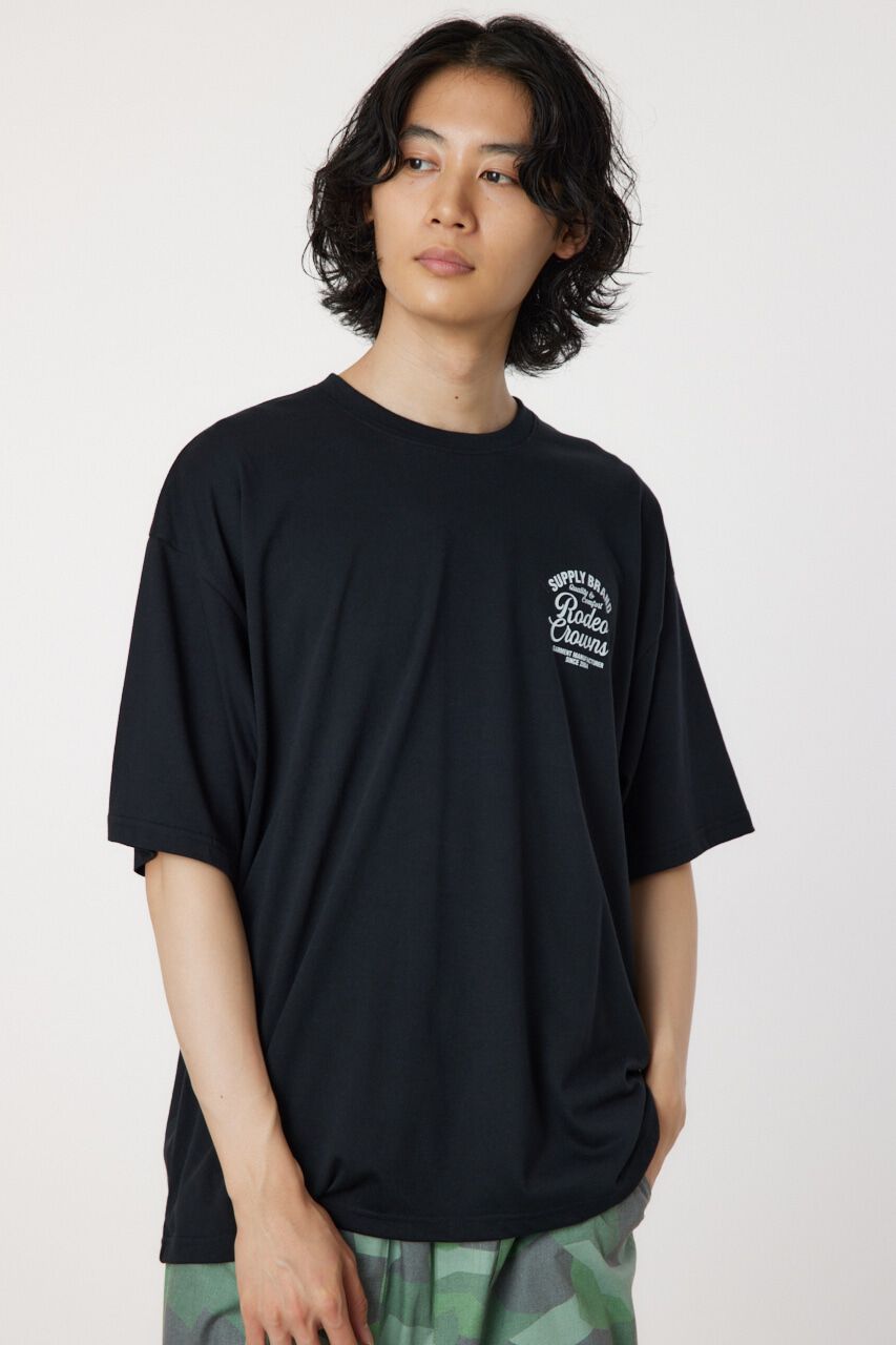 RODEO CROWNS「コーデュロイレーベルTシャツ」|Tシャツ・カットソー|