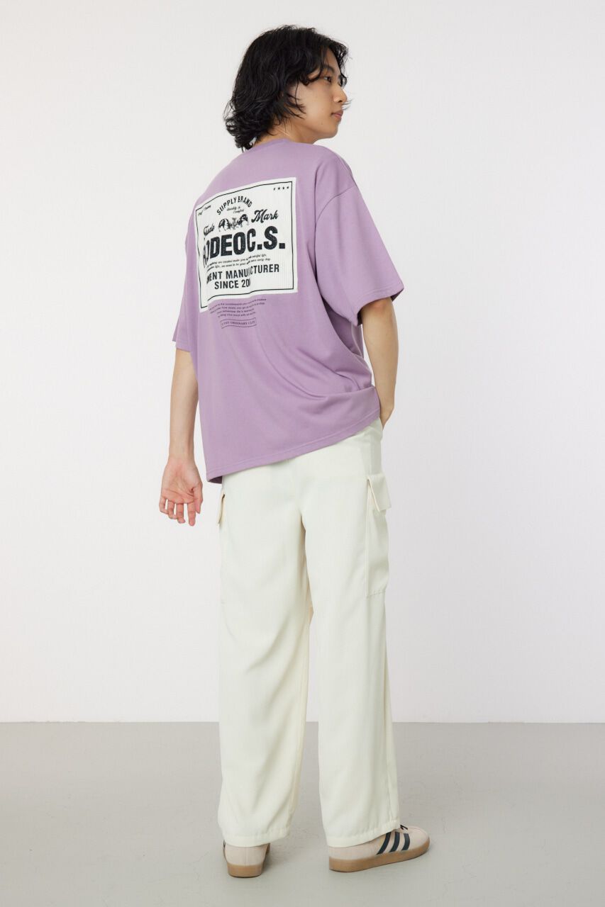 RODEO CROWNS「コーデュロイレーベルTシャツ」|Tシャツ・カットソー|