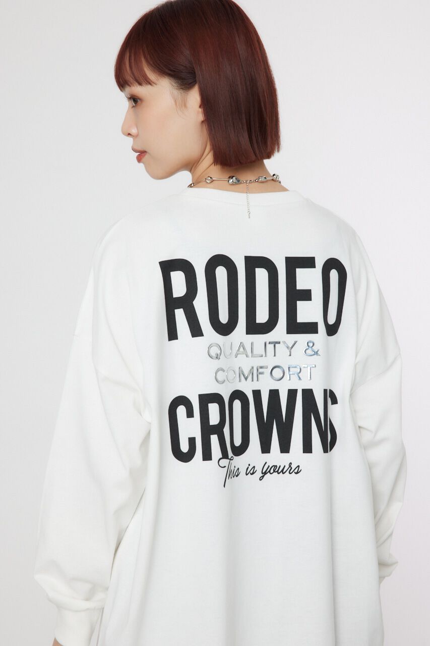 RODEO CROWNS「MSロゴL/S Tシャツ」|Tシャツ・カットソー|O/WHT1